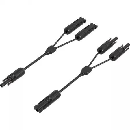 Kit de connexion entre 2 panneaux solaires pour station electrique mobile