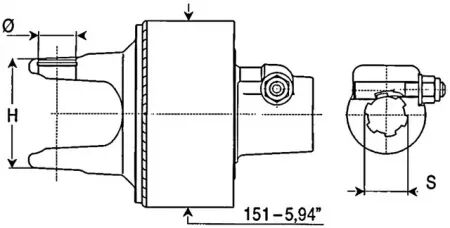 Limiteur de couple automatique lr23 30,2x80 2100nm 1\ 3/8 6c bondioli