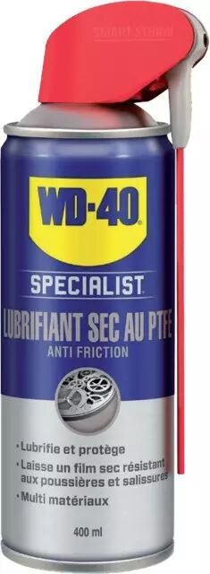 WD-40 Spray lubrifiant à sec PTFE 400 ml