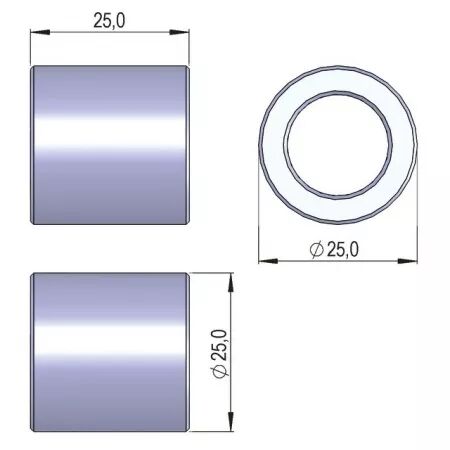 Manchon 4 - 16 / 25 - 25 sip 758060100