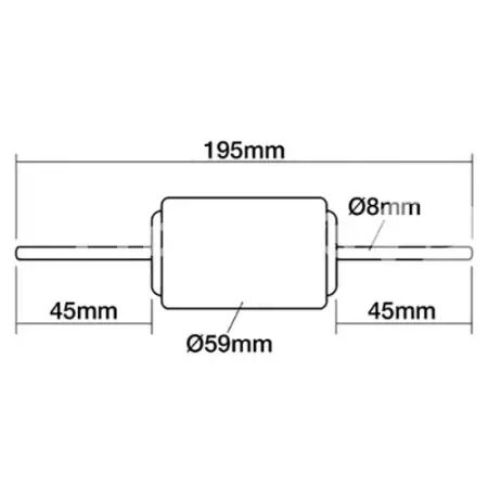 Moteur de ventilateur adaptable Case Ih, Ford, Fiat