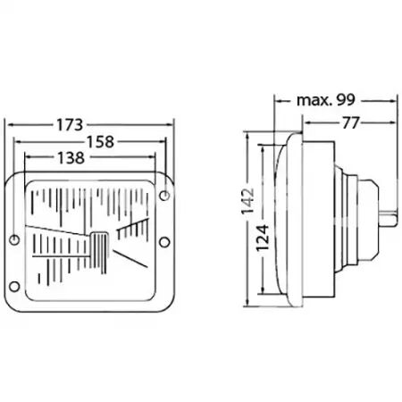 Optique de phare adaptable Fendt