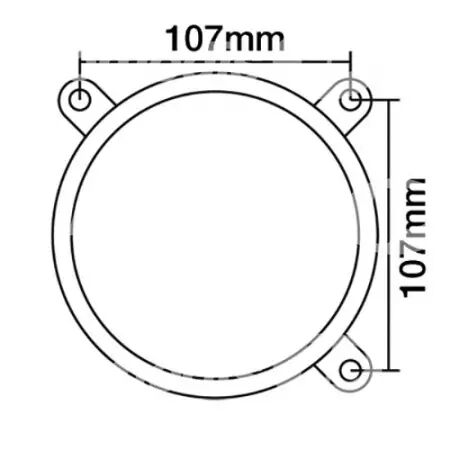 Optique de phare droit adaptable Landini, Massey Ferguson