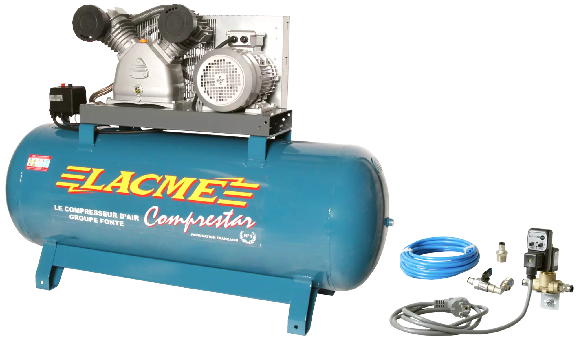 Pack compresseur Lacmé Comprestar 40v270t + kit purge auto
