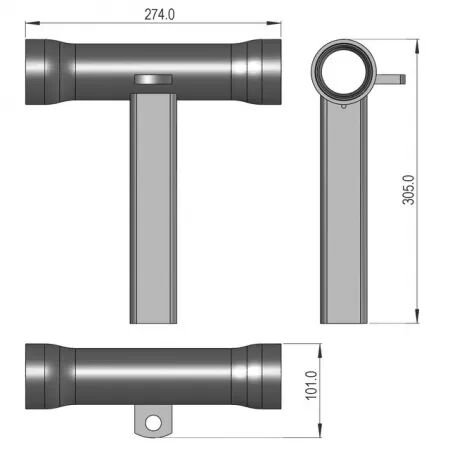 Palier soude droit sip256220030