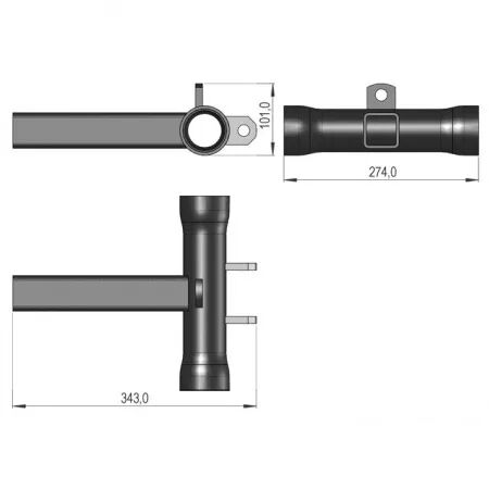 Palier soude gauche sip256220010