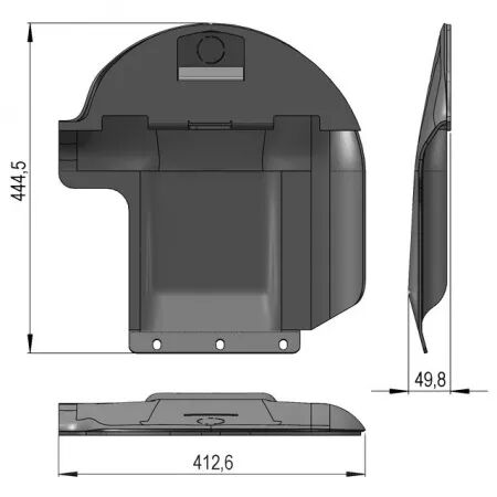 Patin exterieur soude sip766031072