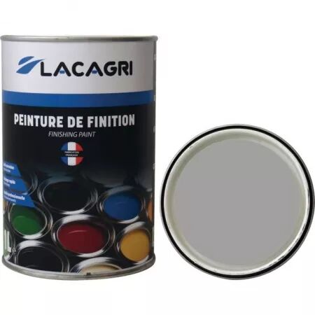 Peinture de finition gris alu pot 1l lacagri