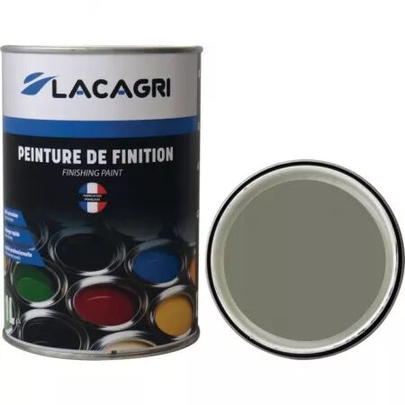 Peinture de finition gris clair mailleux pot 1l lacagri