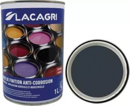 Peinture de finition gris fonce mailleux pot 1l lacagri