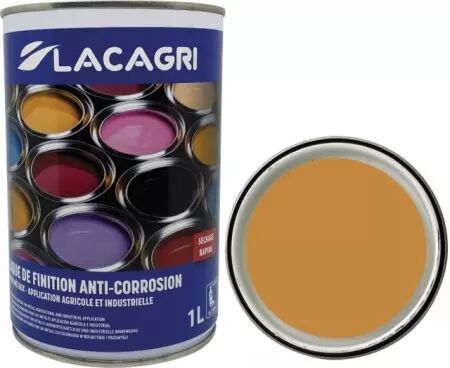 Peinture de finition jaune case tp pot 1l lacagri