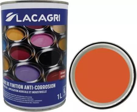 Peinture de finition orange someca pot 1l lacagri