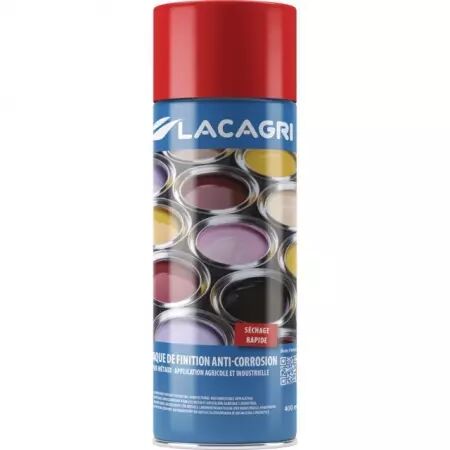 Peinture de finition rouge demblon aerosol 400ml lacagri