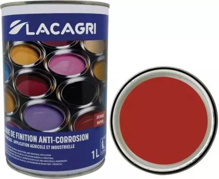 Peinture de finition rouge nodet pot 1l lacagri