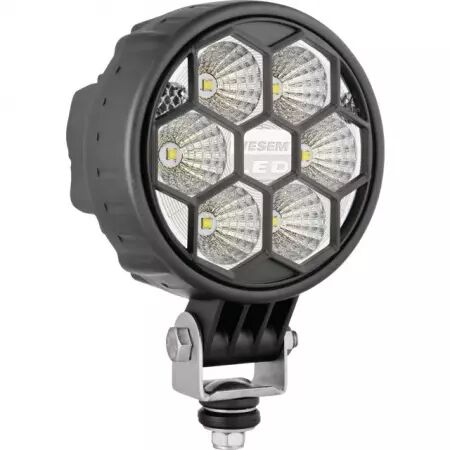 Phare de travail 6 LED rond 2500 lumens 12/24v