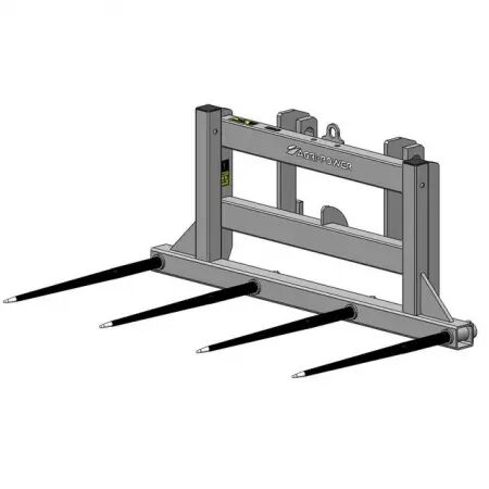 Pic botte ap 1801 4 dents ø45 lg 1055 percee type merlo zm1