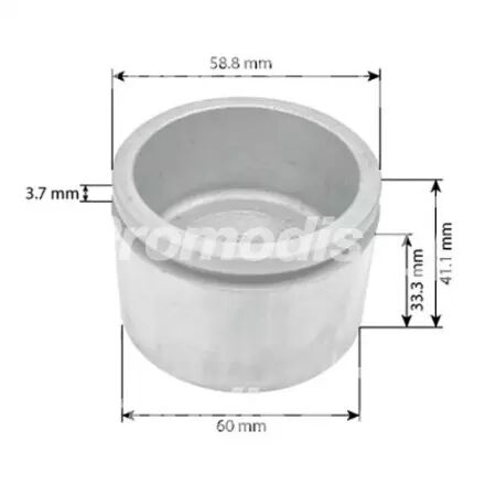 Piston cylindre recepteur adaptable Claas, Renault