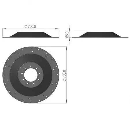 Plaque rotor superieure sip156055804