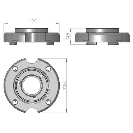 Plateau porte disque sip766030240