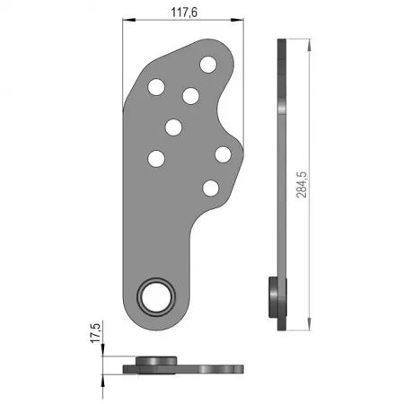 Platine ext gauche sip269220162