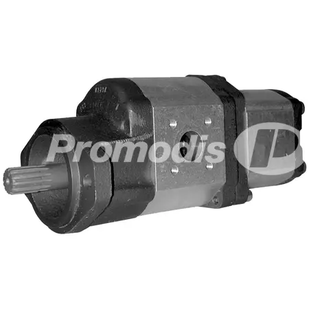 Pompe hydraulique double 28 + 16 cc