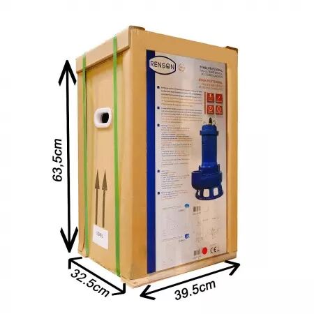 Pompe relevage en fonte avec turbine vortex 54 m3/h renson