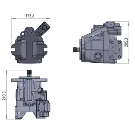 Pompe variable superieure sip 150862203