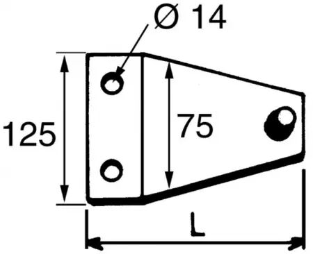 Porte couteau cm184 185 186 type pezet pz0250