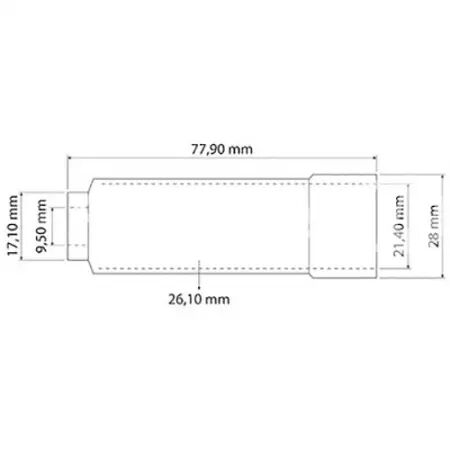 Puit d\'injecteur adaptable Fiat, Ford, New Holland