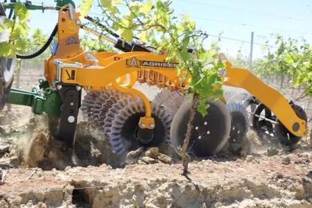 Pulvériseur à disques viticulture - arboriculture - maraichage AGRISEM