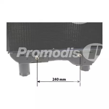 Radiateur adaptable Fiat, Ford, New Holland