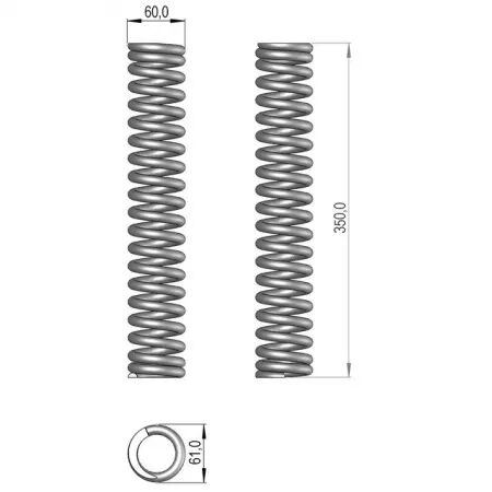 Ressort 10x50 - 350 sip155196502