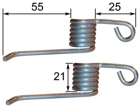 Ressorts pour lame émousseuse d.13,5 adaptable