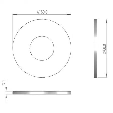 Rondelle elastique 60/25,5/3  c6 sip150636100