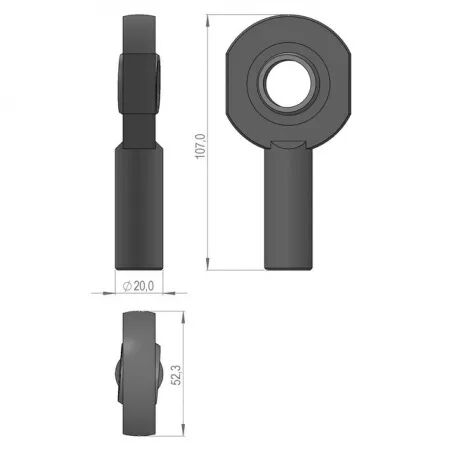 Rotule sal20 es-2rs wsw skf sip150456303