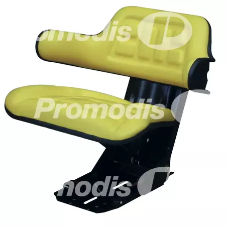 Siège fixe jaune pvc adaptable John Deere