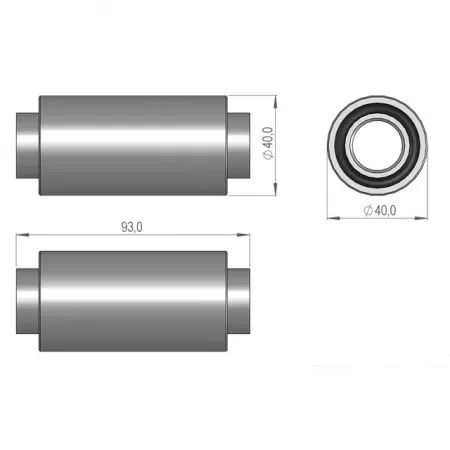 Silent block 20/40 sip 852010350