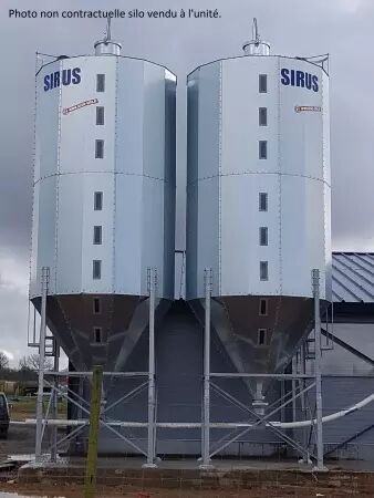 Silo SiRUS Rond « Immensity » 13 m³ - Remplissage par Camion vis