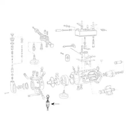 Soleinoide d\'arret moteur électrique adaptable 12V pour Landini, Massey Ferguson, Perkins, Valtra, Valmet