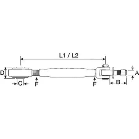 Stabilisateur adaptable Claas, Renault, Massey Ferguson