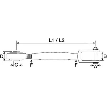 Stabilisateur adaptable Landini, Massey Ferguson, New Holland