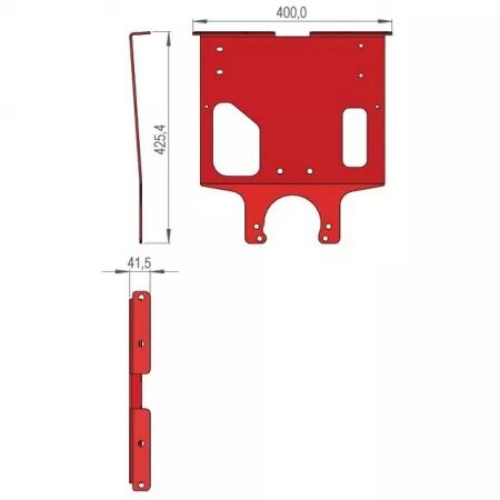 Support de bloc hydraulique sip 851050062b