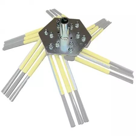 Tete metallique pour adaptation kit brosses sur home 550 kwern