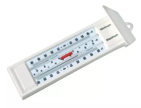Thermomètre maxi-mini sans mercure - Jeulin