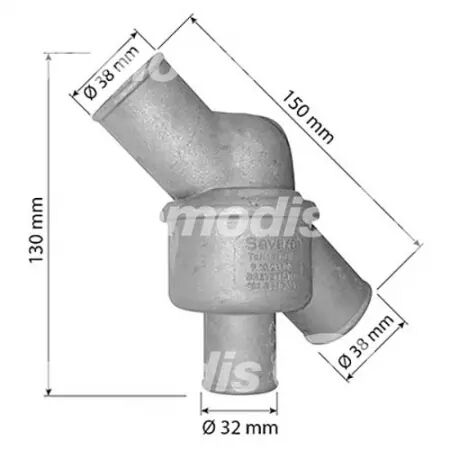 Thermostat adaptable Fiat