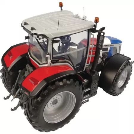 Tracteur massey ferguson 8s.225 edition limitee bleu blanc rouge au 1/32eme universal hobbies