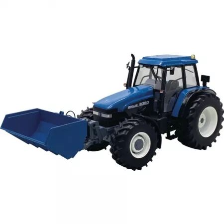 Tracteur new holland 8360 avec godet au 1/32eme replicagri