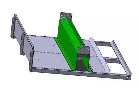 Typ 28t element am 2 m tole complet