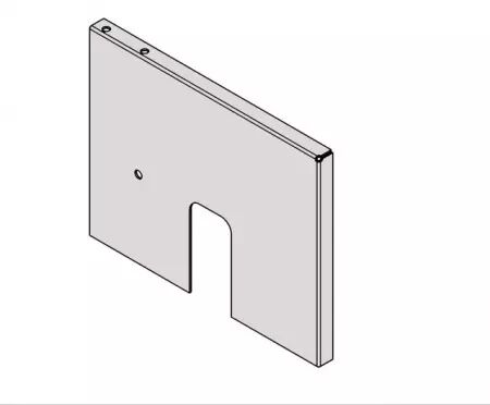 Type a0109 tole laterale gauche