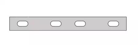 Type a069 plat de liaison galva